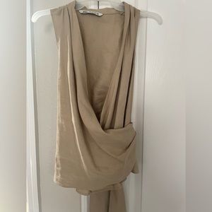 Zara Linen Top